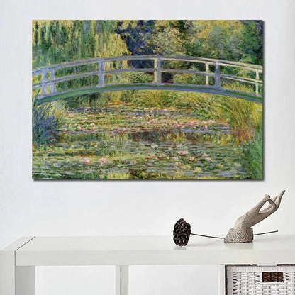 THE WATER LILY POND by Claude Monet