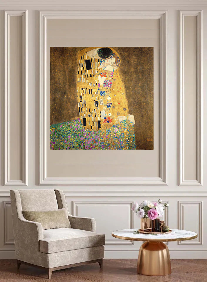 THE KISS by Gustav Klimt