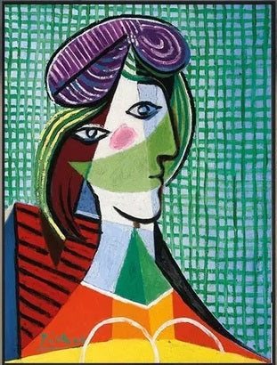Oil on Canvas Reproduction TÉTE DE FEMME  by Pablo Picasso