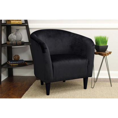 BOUSSAC Microfiber Tub Accent Chair，accent Chairs for Living Room,Living Room Chair, Light Luxury, Single Sofa Chair