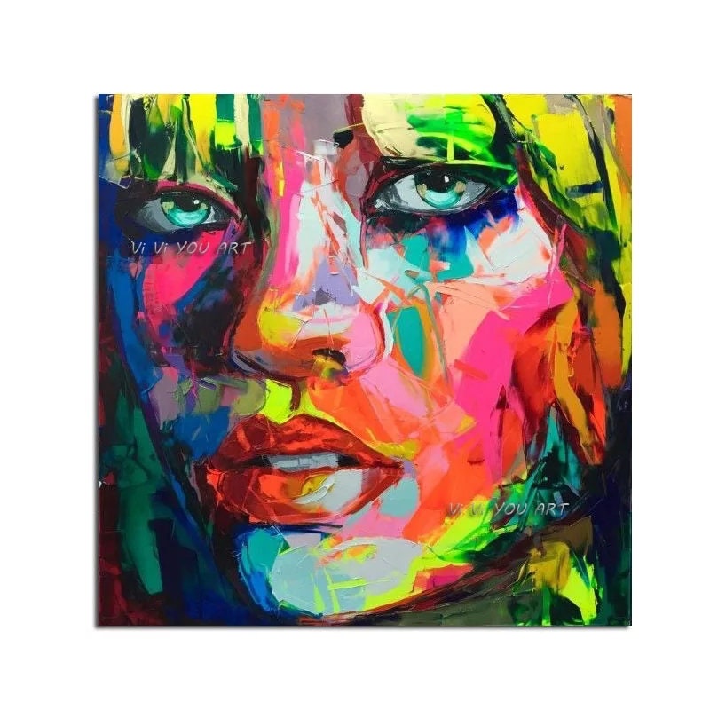 BLONDE YOUNG WOMAN by Françoise Nielly